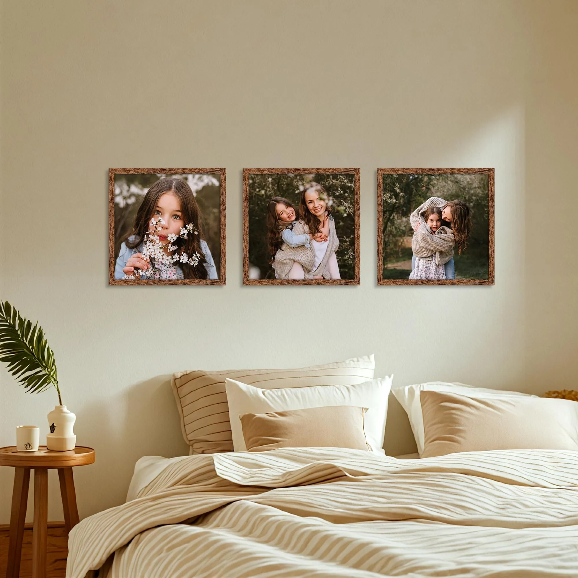 Giftgarden Cornice in PVC Marrone 20x20cm, 1 Pezzo - immagine 5