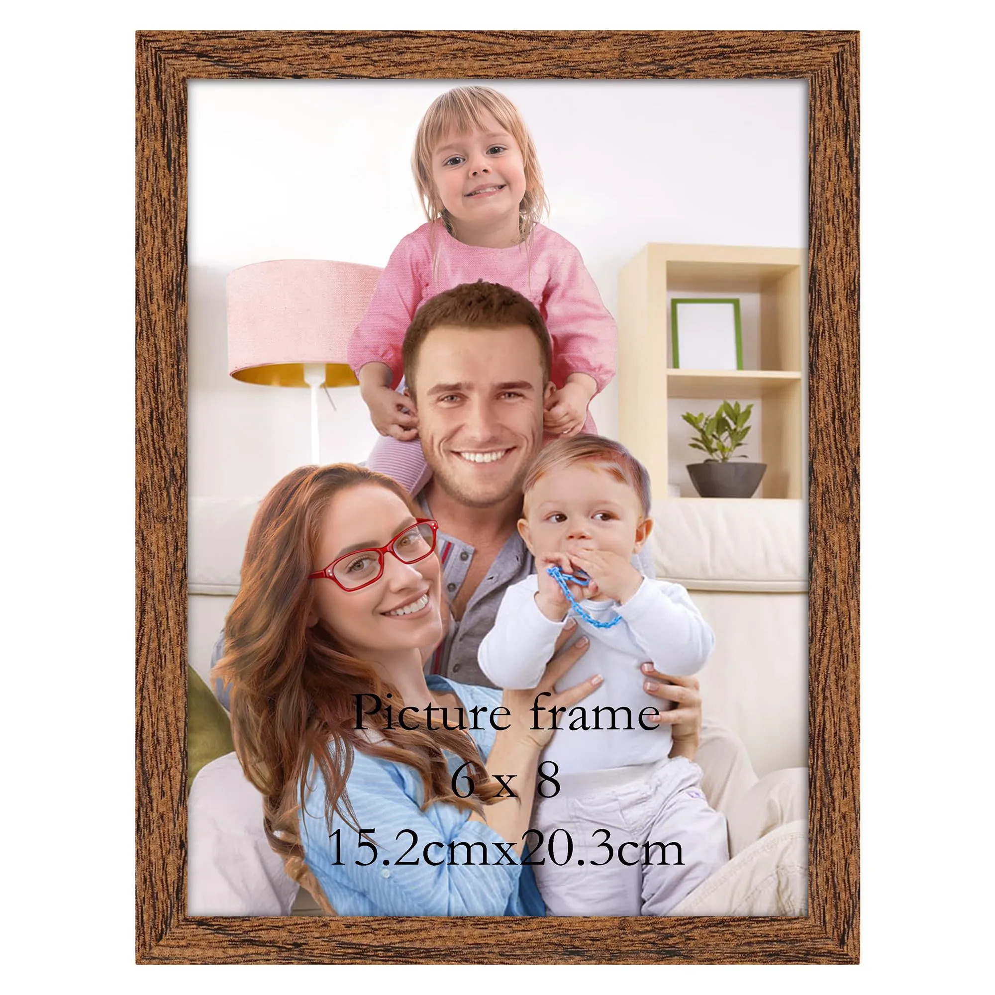 Giftgarden Cornice in PVC 15x20 Marrone, 1 Pezzo - immagine 1