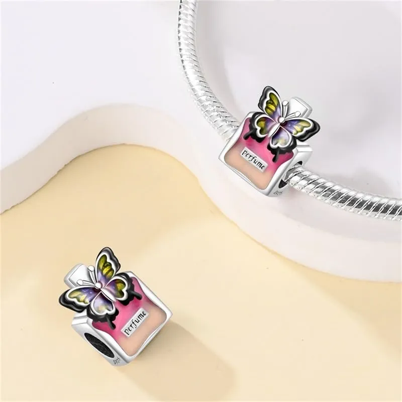 Pandach Bead Charm in Argento Sterling 925 con Cubic Zirconia per Braccialetti e Collane Europei - immagine 2