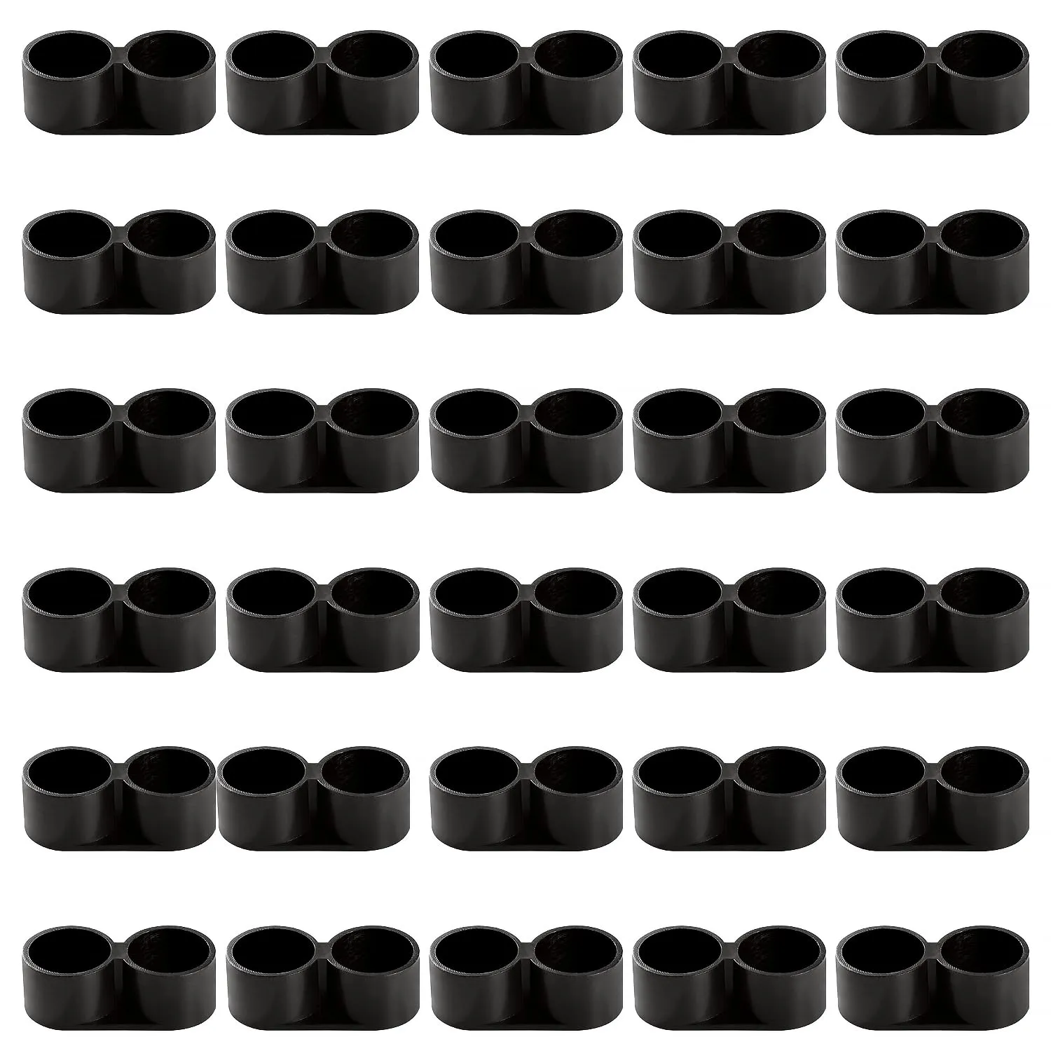 VooGenzek Raccordi per Irrigazione a Goccia 16mm, Chiusure Terminali per Tubo Antigoccia, 30 Pezzi - immagine 1