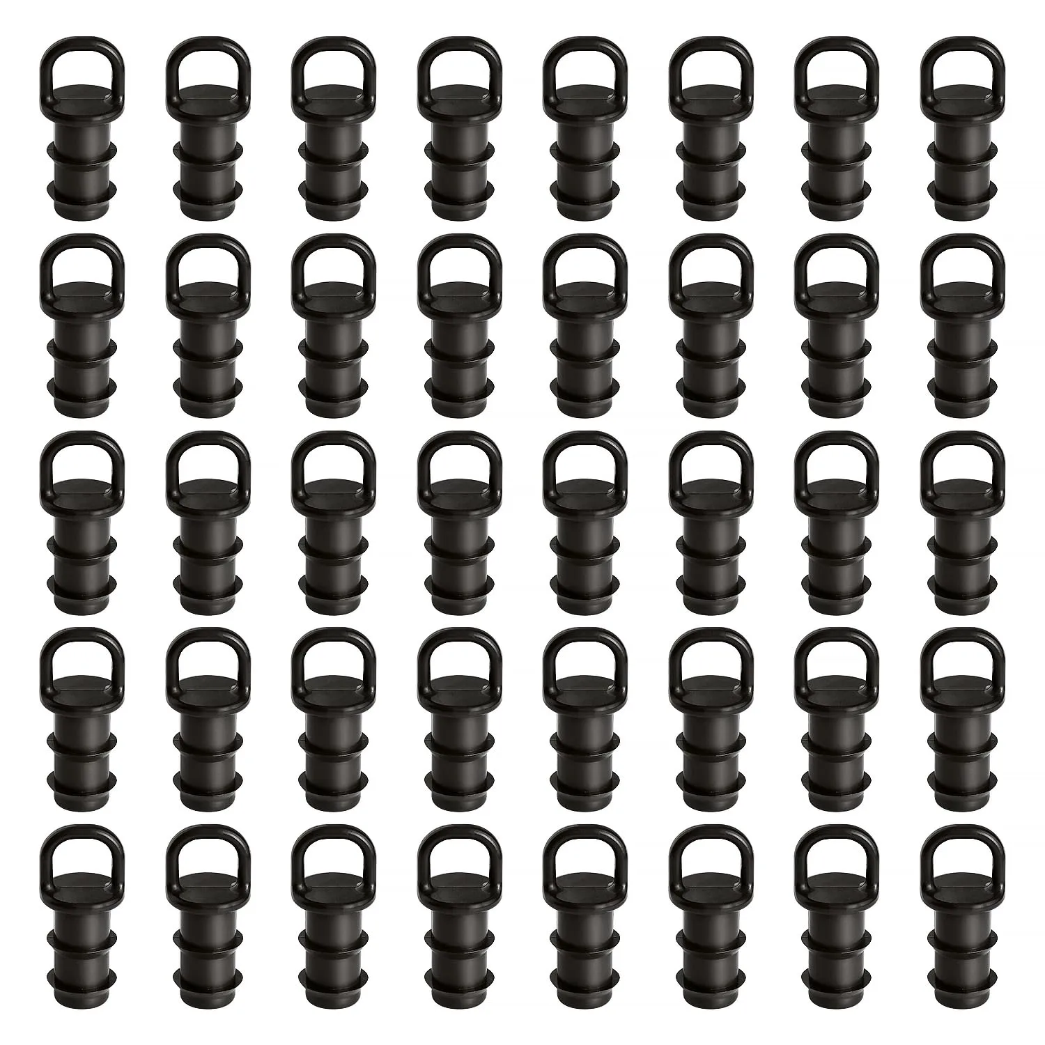 VooGenzek Raccordi Irrigazione 16mm, Adattatore a Terminali Goccia, 40 Pezzi - immagine 1