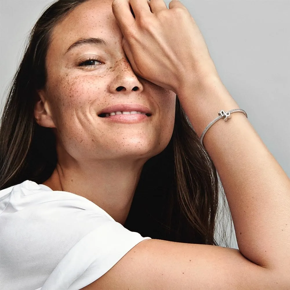 Pandora Ciondolo Segno del Capricorno in Argento Sterling con Zirconia Cubica Trasparente - immagine 3