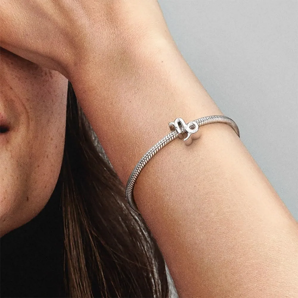 Pandora Ciondolo Segno del Capricorno in Argento Sterling con Zirconia Cubica Trasparente - immagine 4