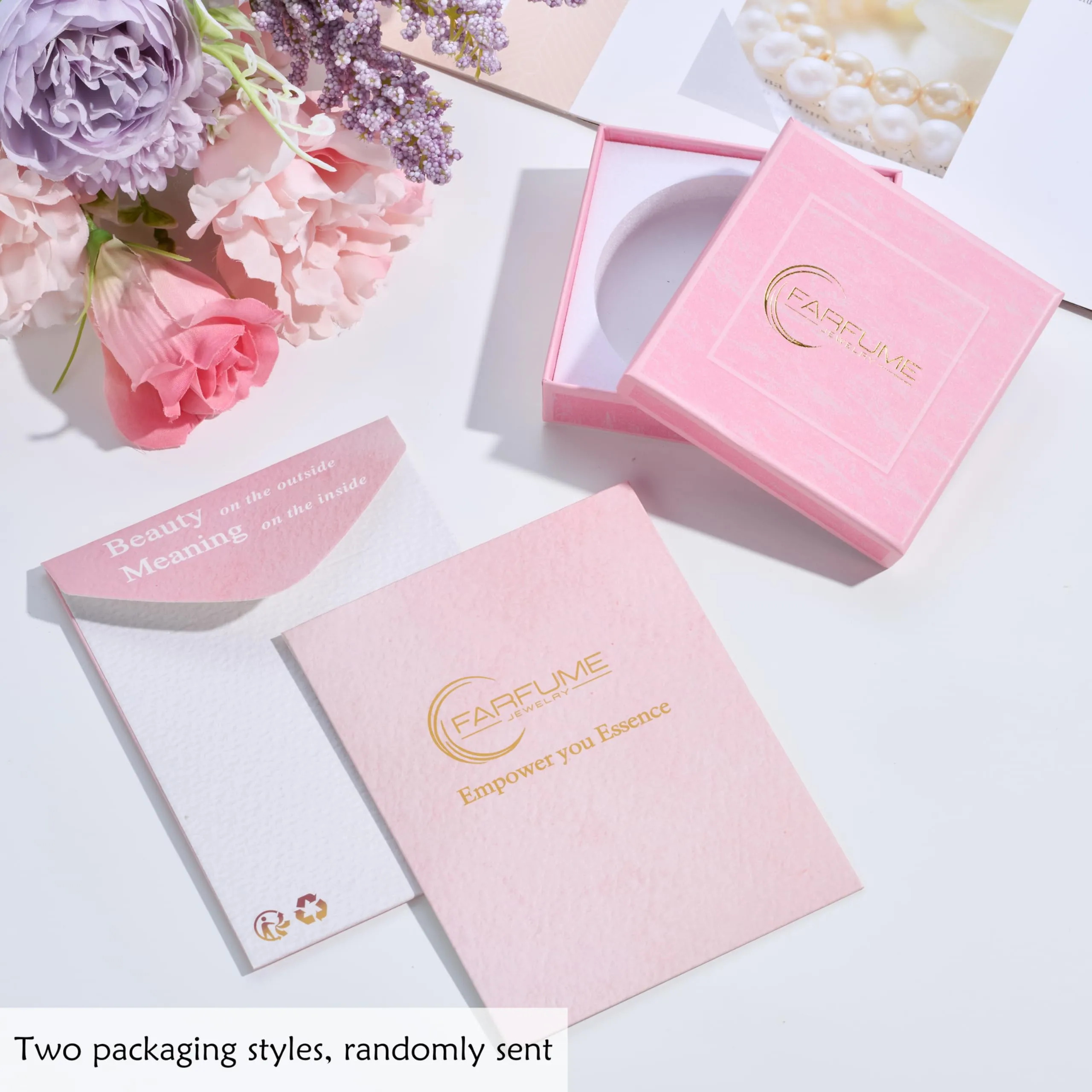 Farfume Bracciale in Citrino con Pietre Naturali da 4mm per Donna - immagine 6