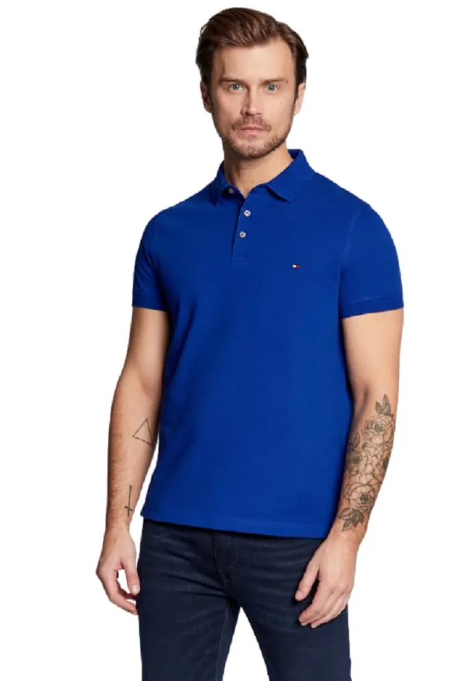 Tommy Hilfiger 1985 Slim Fit Polo Shirt, Night Sky, XS - immagine 4