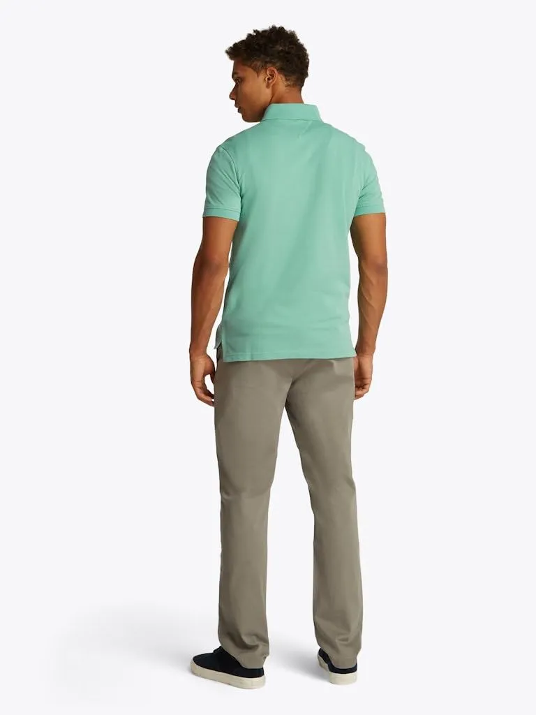 Tommy Hilfiger 1985 Slim Polo MW0MW17771, Short Sleeve, Men, Fort Green, S - immagine 3