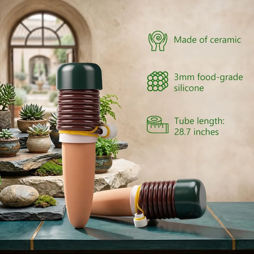 AUAUY Dispositivo di Irrigazione Automatico per Piante in Vaso, 6 Pezzi - immagine 4