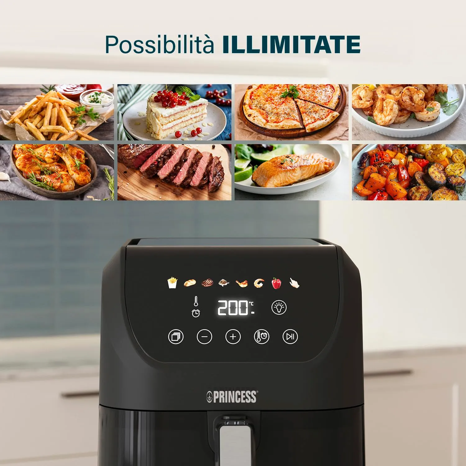 Princess Slim Airfryer 5.5 L 1500 W 182240 - immagine 5