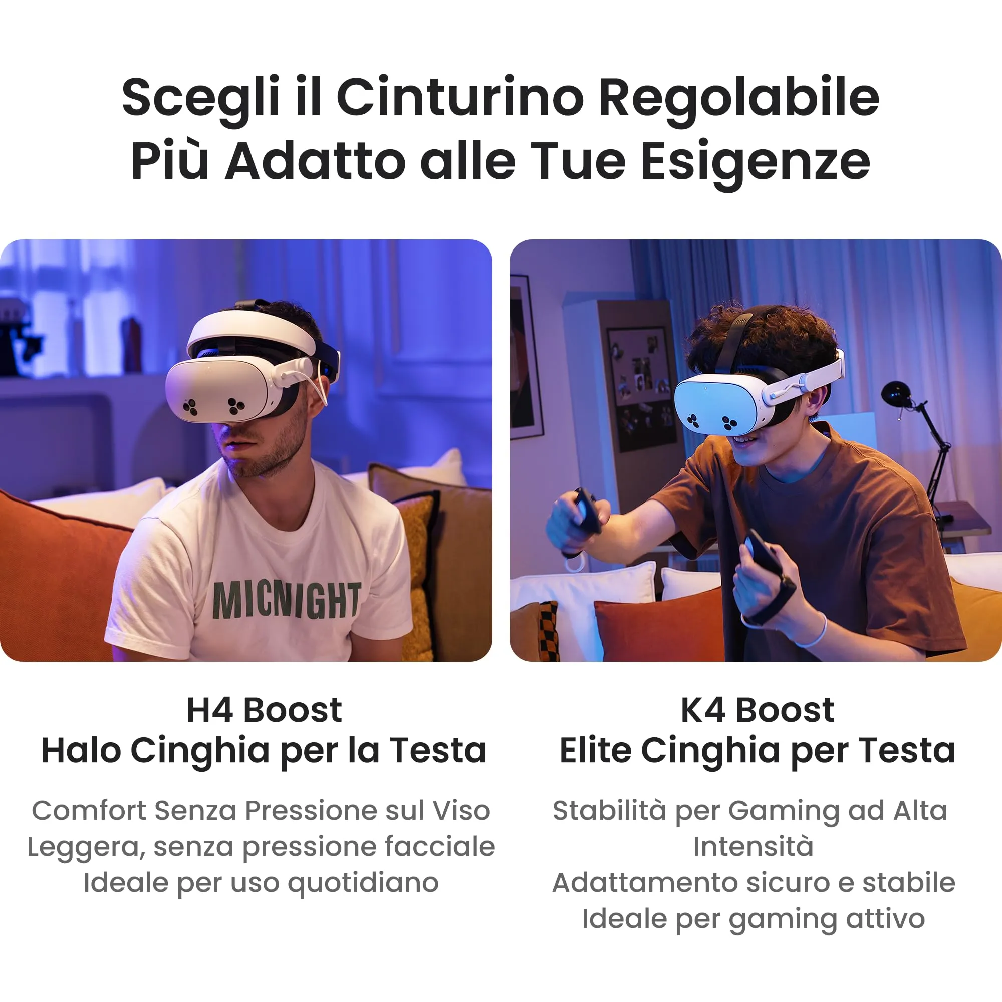 KIWI design H4 Boost Cinturino Batteria Comfort Regolabile per Quest 3/3S - immagine 6