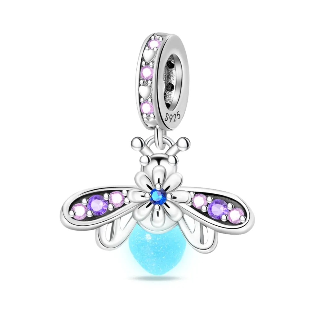 Pandach Bead Charm in Argento Sterling 925 con Cubic Zirconia per Braccialetti e Collane Europei - immagine 2
