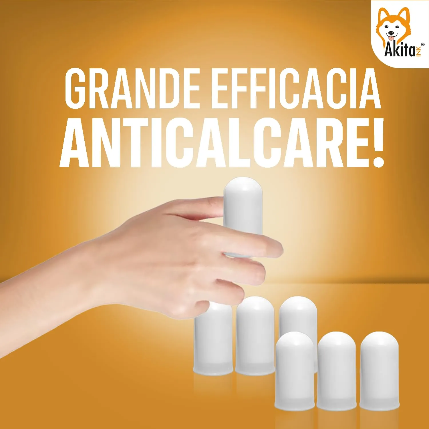 AKITAInk Polifosfati per Caldaia Ricarica Universale, 12 Cartucce Filtro Anticalcare per Caldaie, Elettrodomestici, Lavatrice e Lavastoviglie - immagine 2
