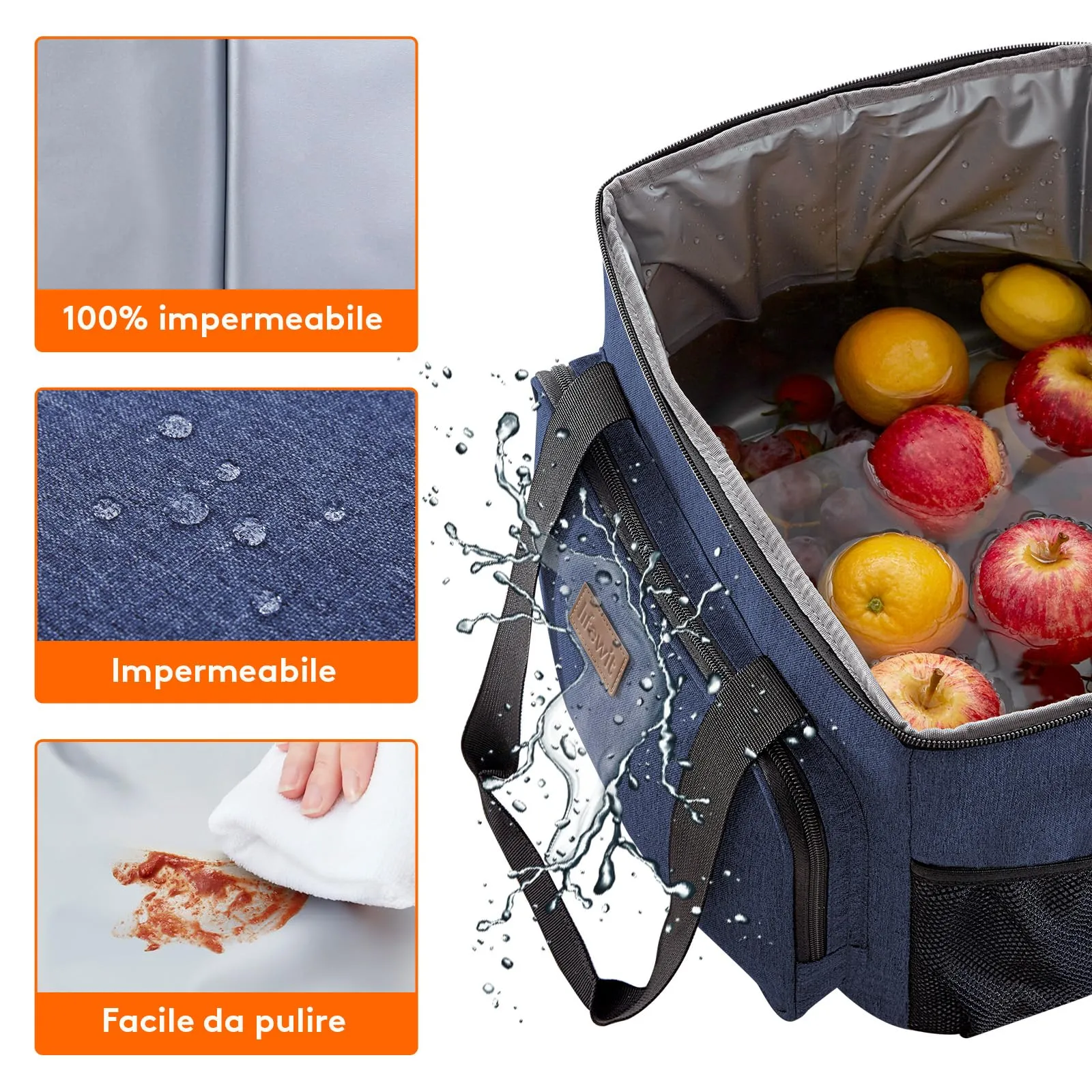 Lifewit Borsa Termica Porta Pranzo 24L - immagine 5