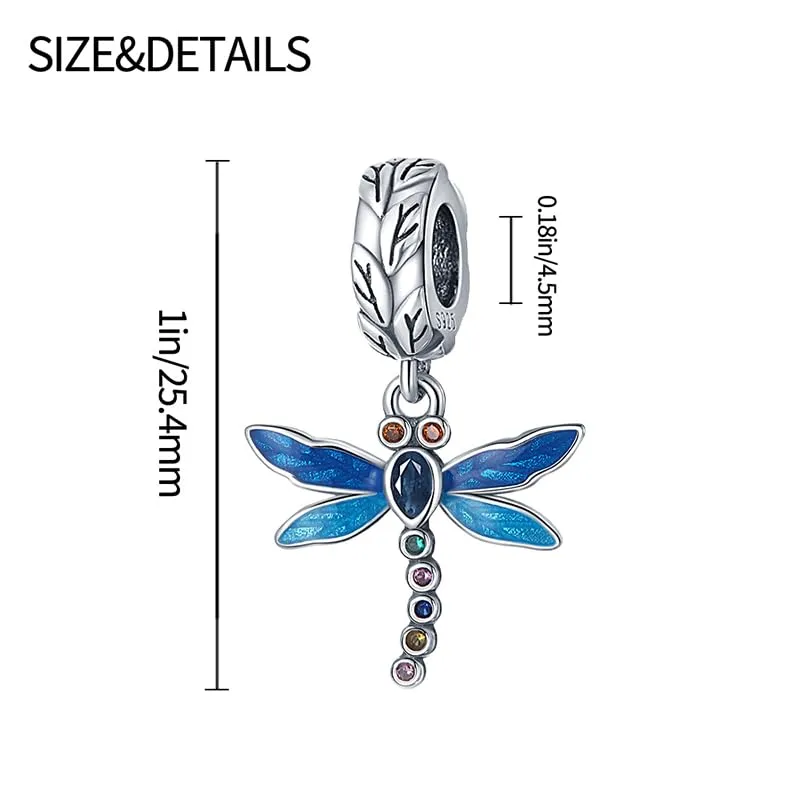 KUNSIR Bead Charm in Argento Sterling 925 con Cubic Zirconia per Braccialetti e Collane Europei - immagine 5