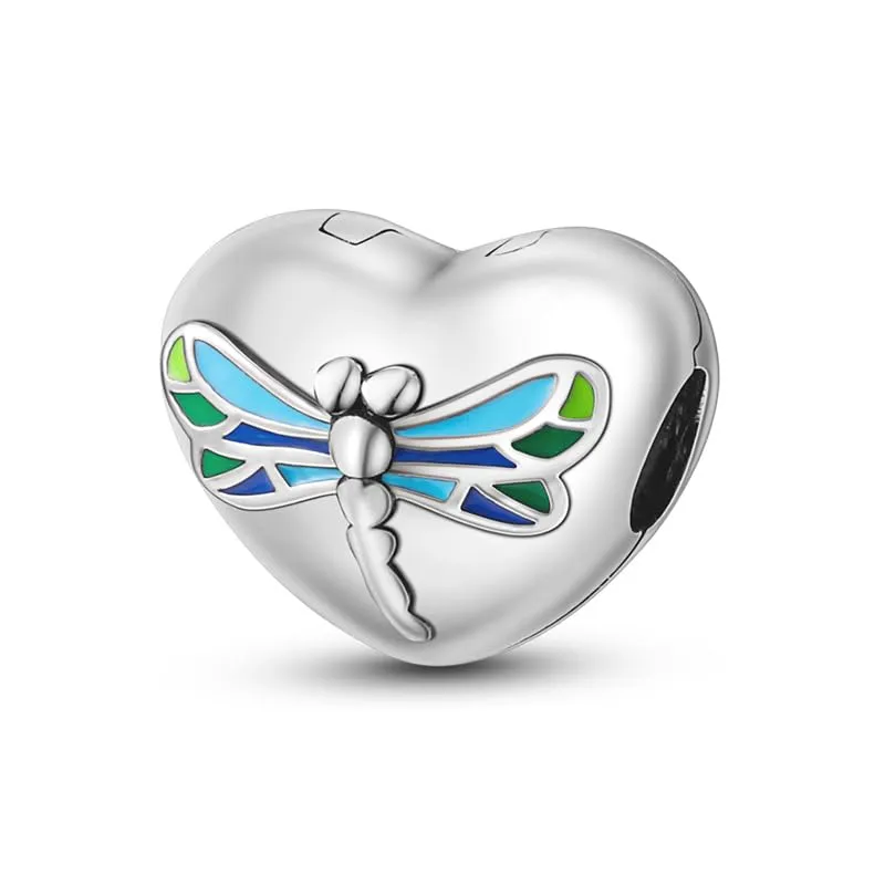 KUNSIR Ciondolo in Argento Sterling 925 con Cubic Zirconia per Braccialetti e Collane Europei - immagine 1