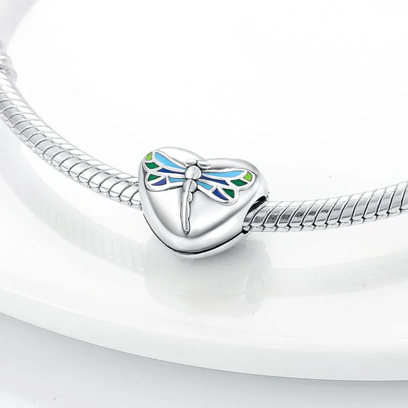 KUNSIR Ciondolo in Argento Sterling 925 con Cubic Zirconia per Braccialetti e Collane Europei - immagine 2