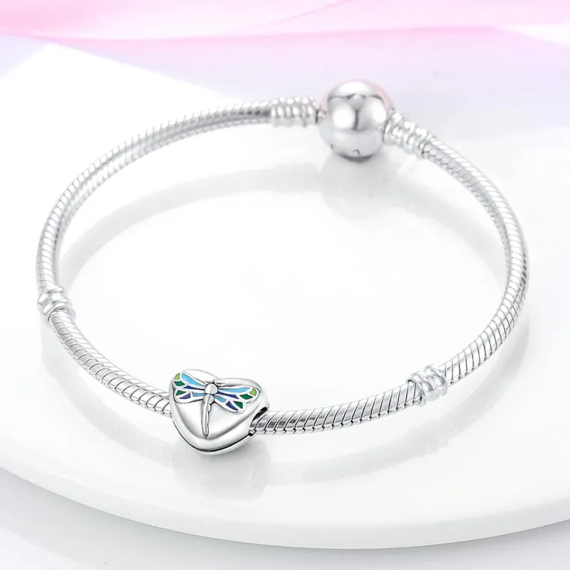 KUNSIR Ciondolo in Argento Sterling 925 con Cubic Zirconia per Braccialetti e Collane Europei - immagine 3