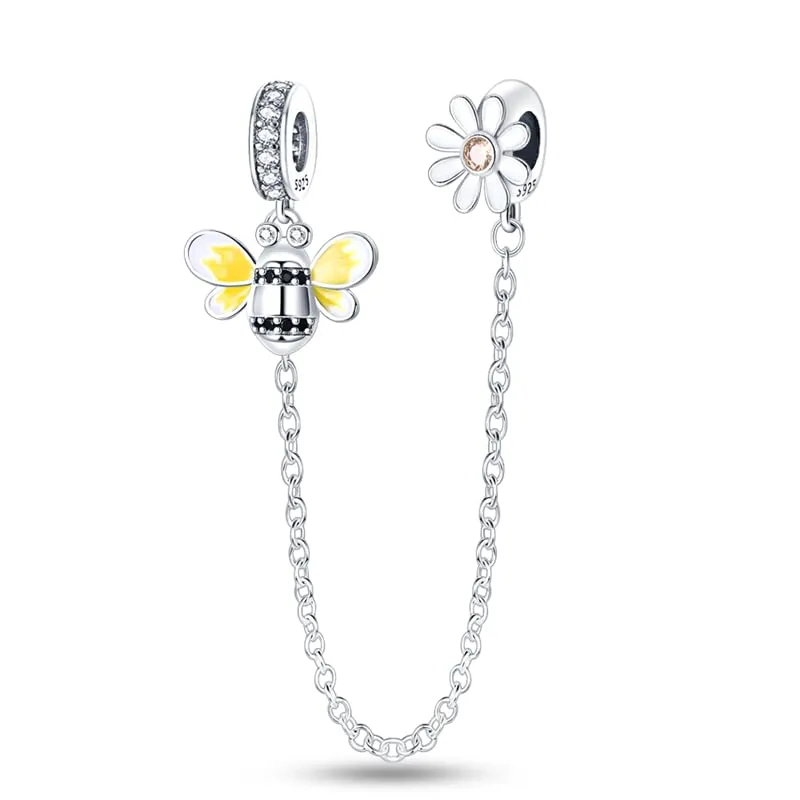 KUNSIR Ciondolo in Argento Sterling 925 con Cubic Zirconia per Braccialetti e Collane Europei - immagine 1