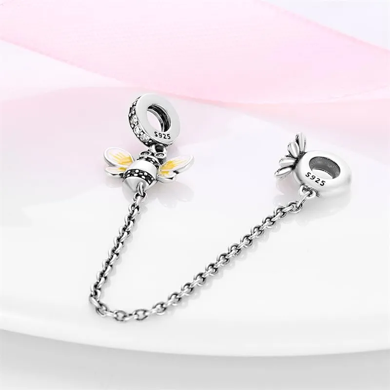 KUNSIR Ciondolo in Argento Sterling 925 con Cubic Zirconia per Braccialetti e Collane Europei - immagine 2