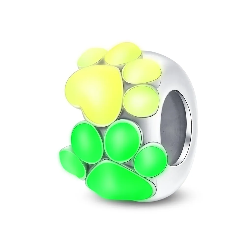 KUNSIR Bead Charm in Argento Sterling 925 con Cubic Zirconia per Braccialetti e Collane Europei - immagine 2