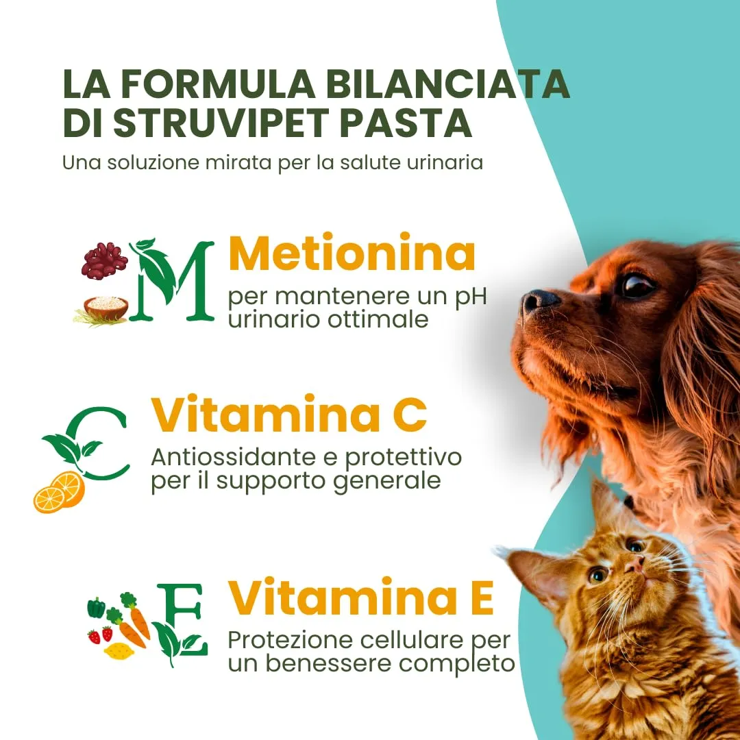 Camon StruviPet Pasta, Alimento Complementare per Cani e Gatti, 100g - immagine 7