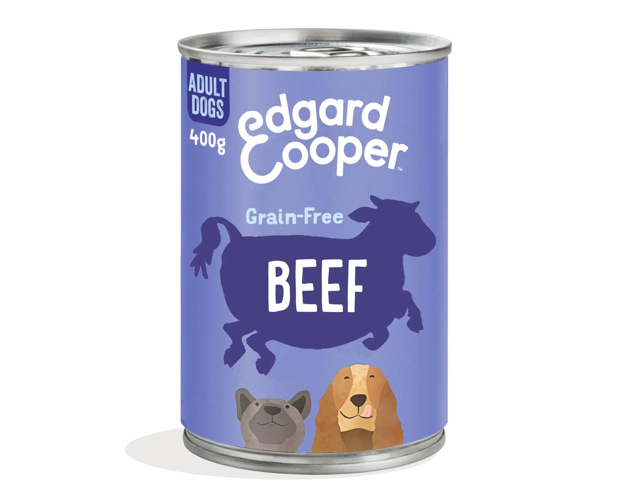 Edgard & Cooper Cibo Umido per Cani Adulti, Manzo, 400g x 6 - immagine 1