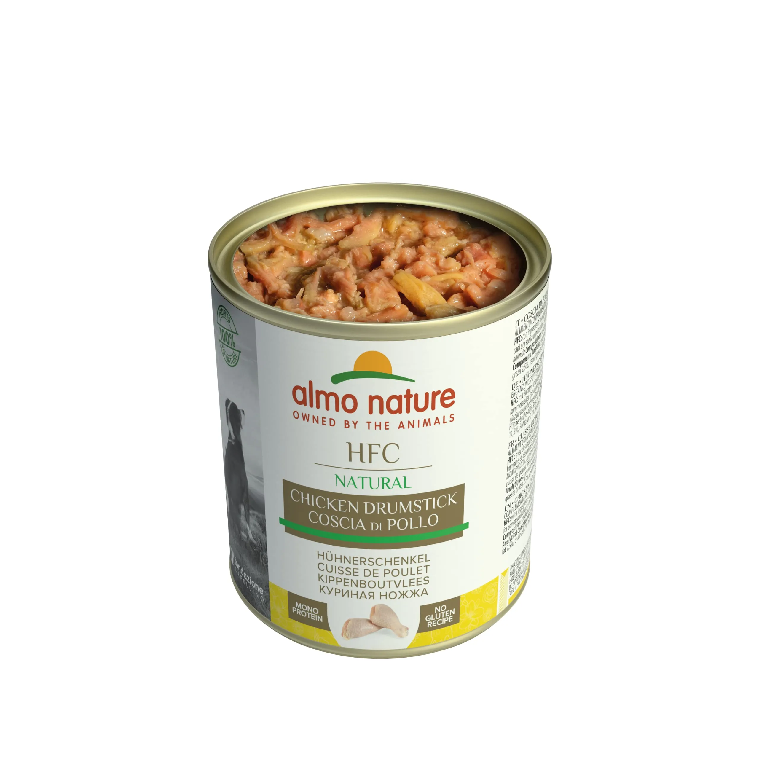 Almo Nature HFC Natural Alimento Umido per Cani Coscia di Pollo, 280g, Confezione da 12 - immagine 5