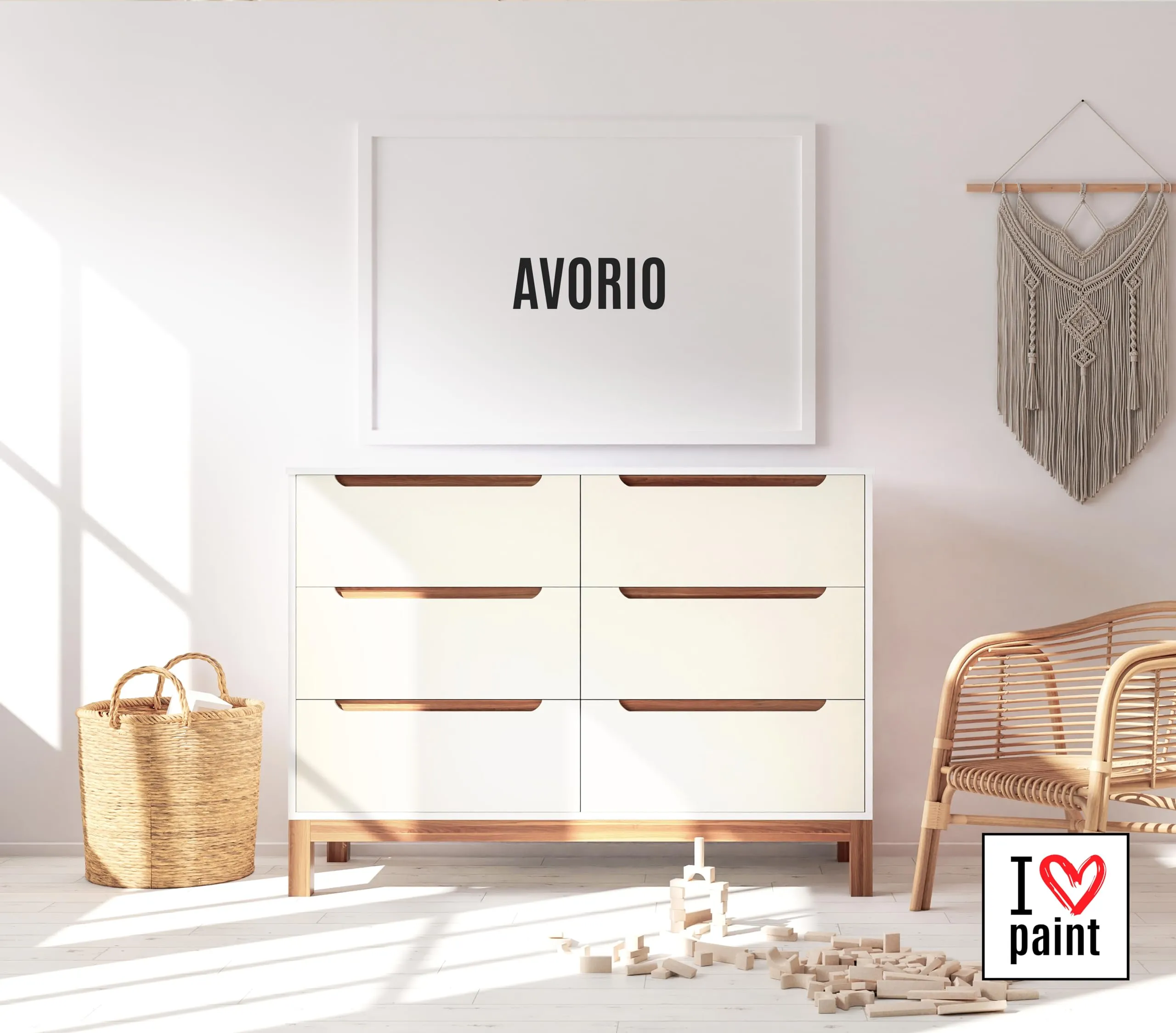 I LOVE paint Chalk Paint Avorio 375 ml - immagine 2