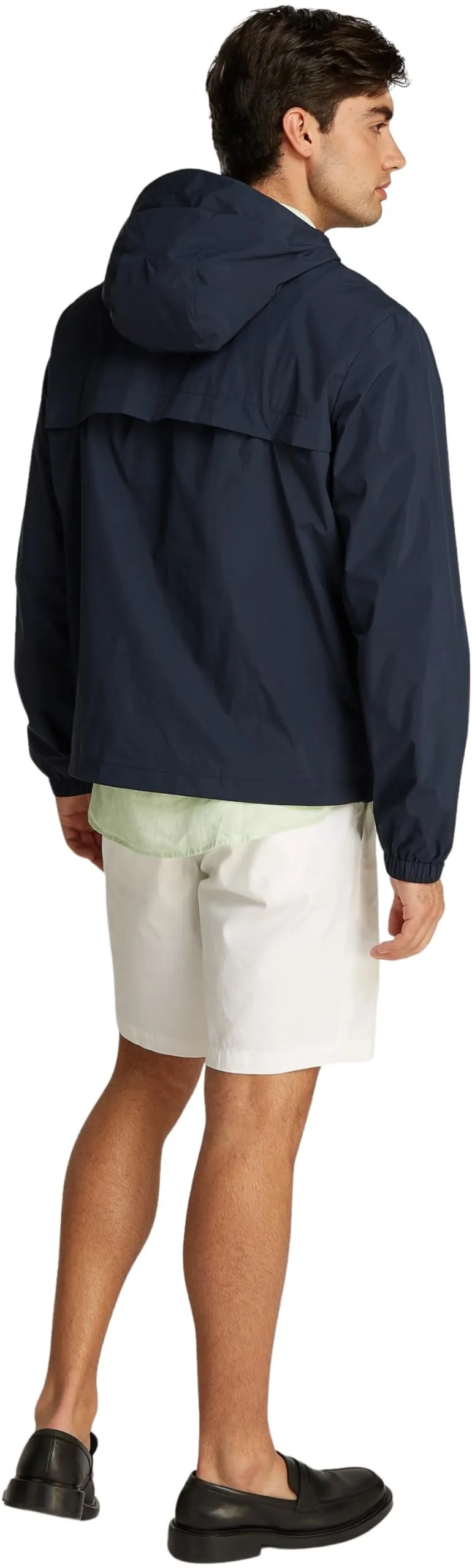 Tommy Hilfiger Giacca a Vento Hooded Sportiva, Blu (Desert Sky), S - immagine 2