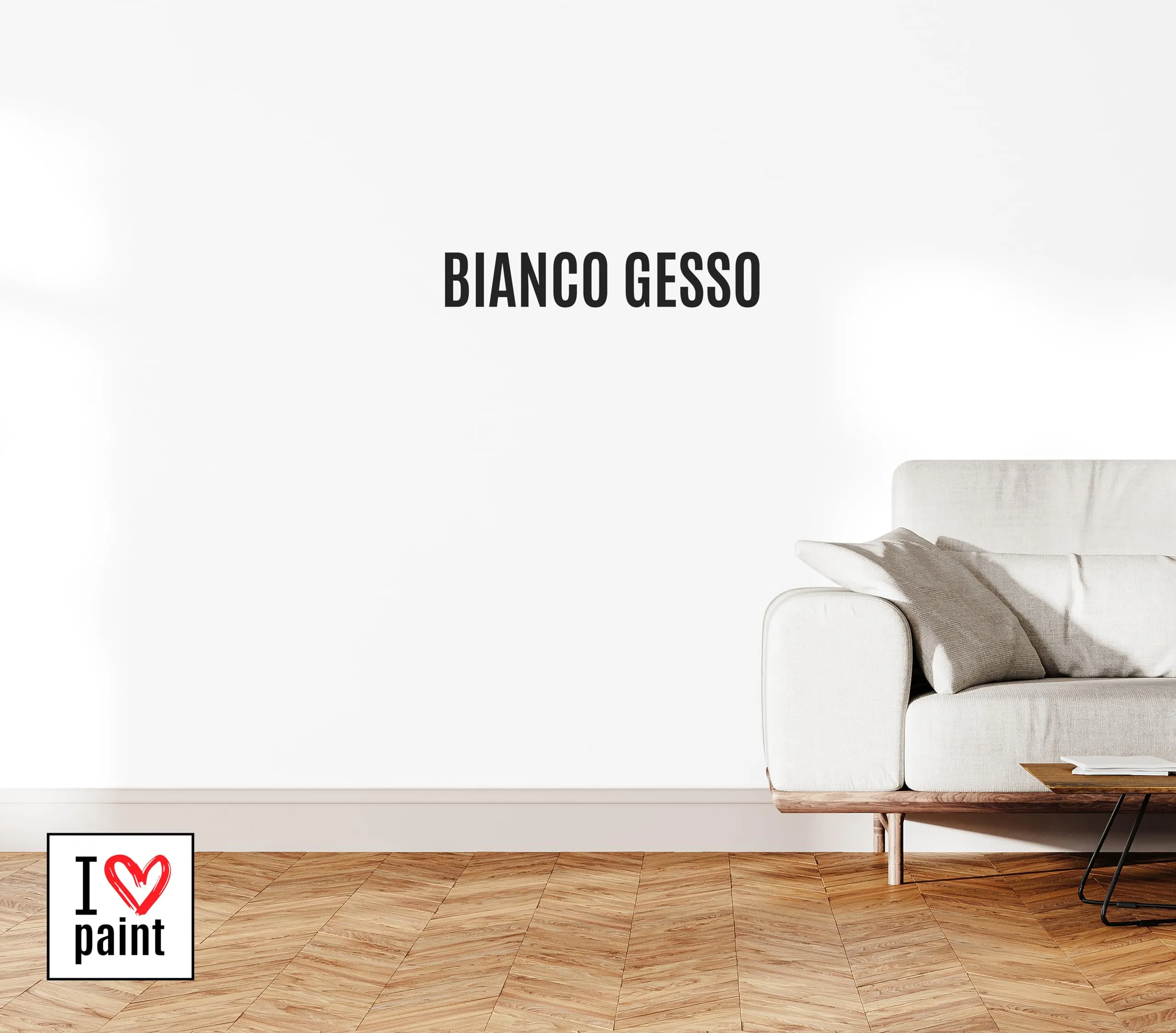 I LOVE paint Chalk Paint Bianco Gesso 375 ml - immagine 3