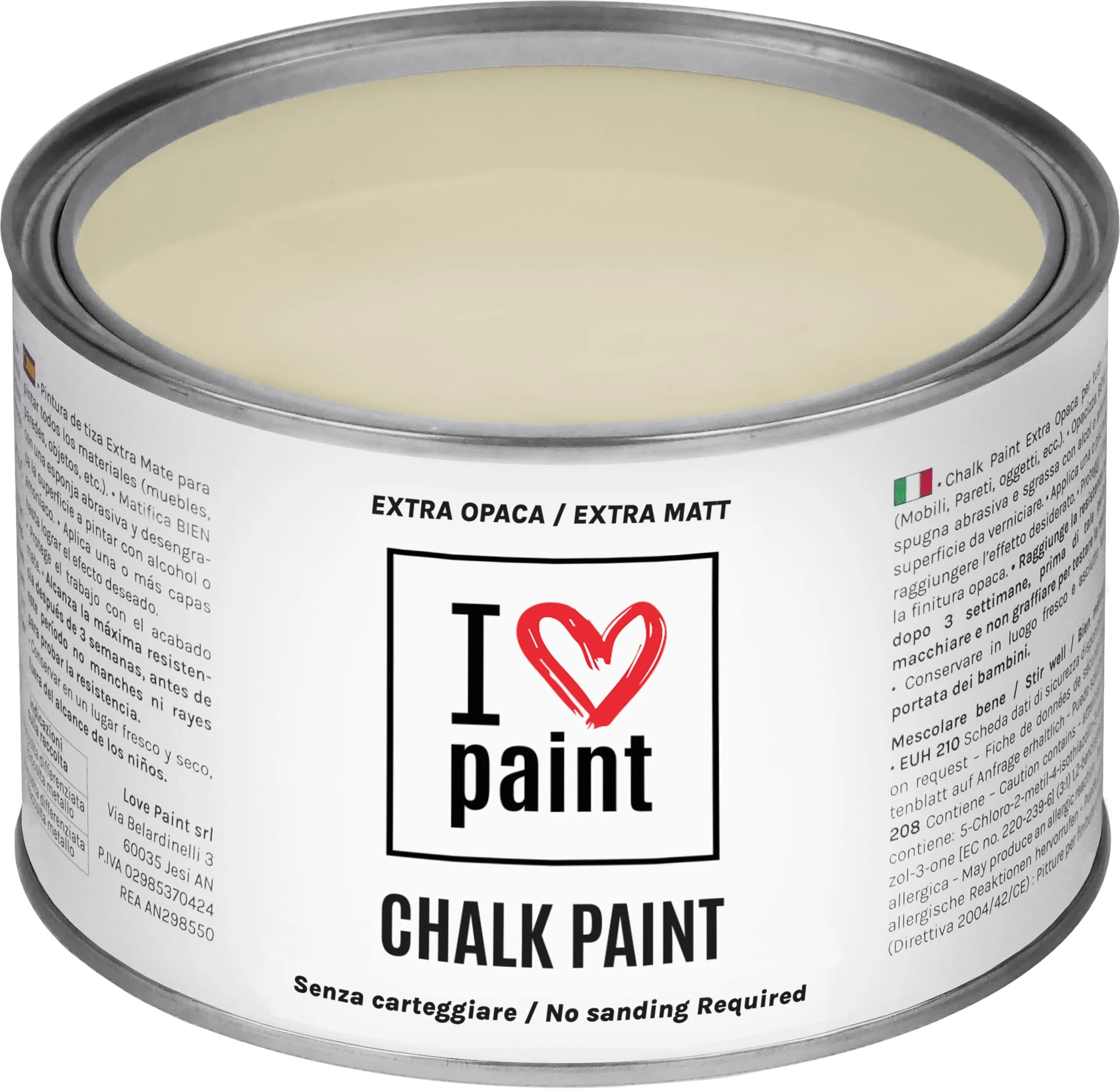 I Love Paint Chalk Paint Colore Sabbia 375 ml - immagine 1