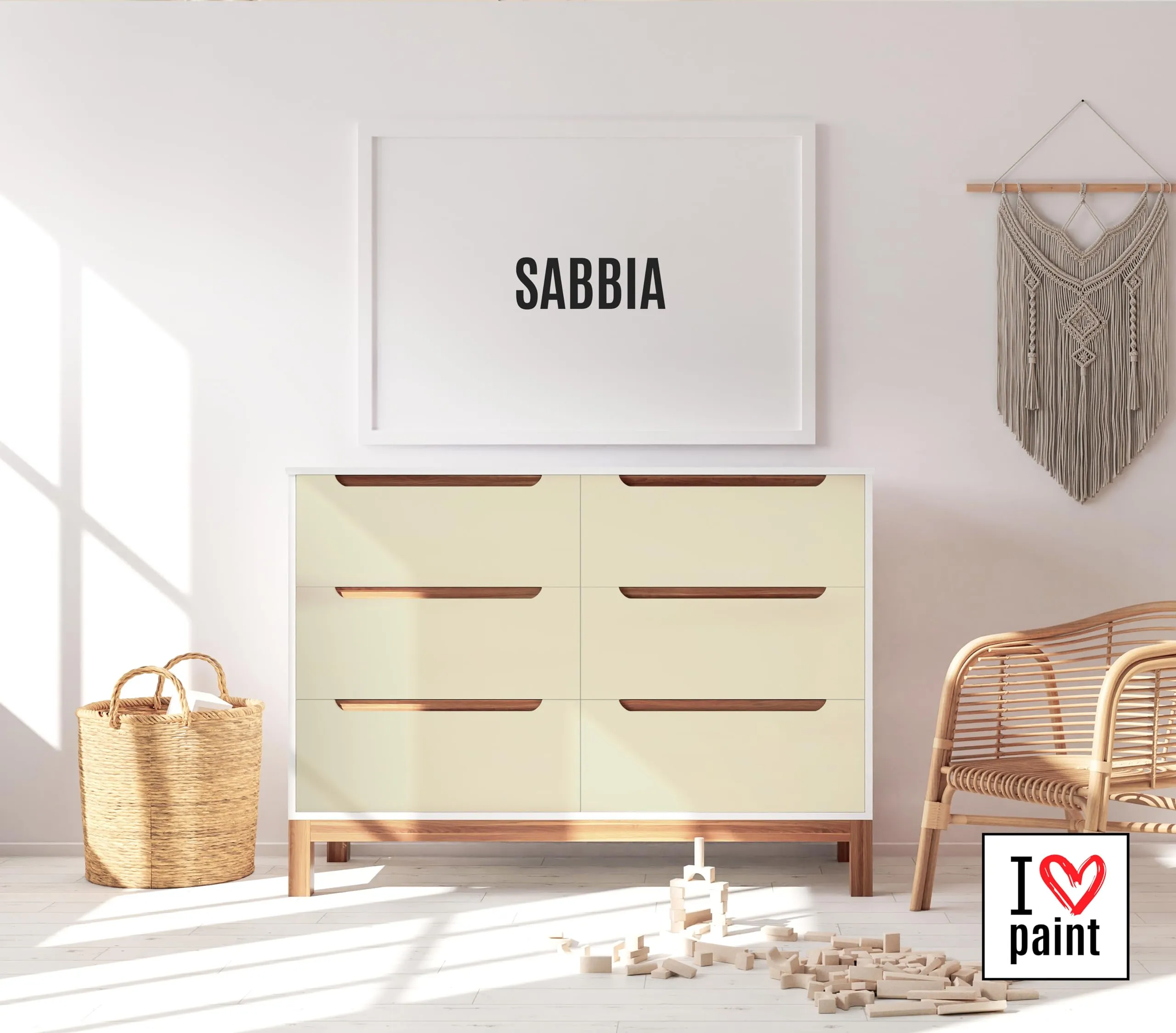 I Love Paint Chalk Paint Colore Sabbia 375 ml - immagine 2