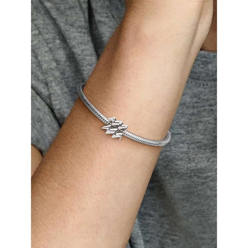 Pandora Ciondolo Segno dell'Acquario in Argento Sterling con Zirconia Cubica Trasparente - immagine 4