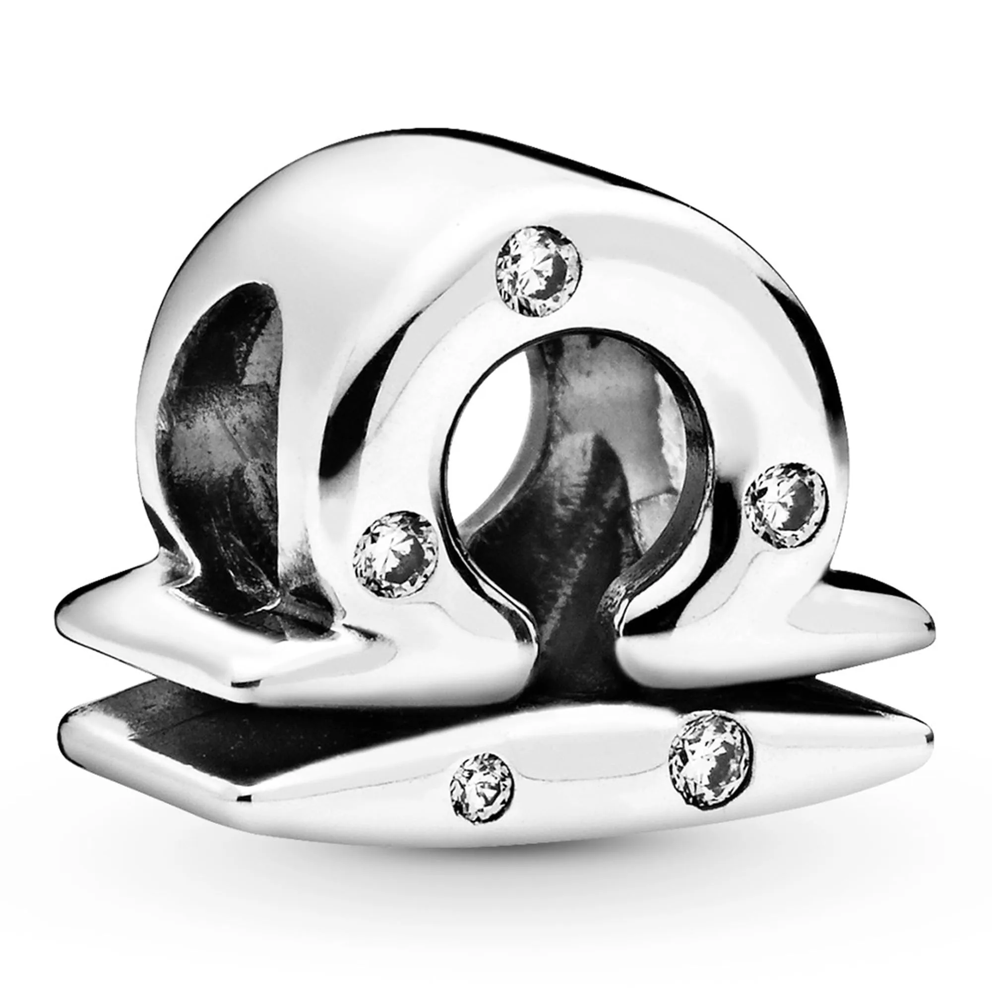 Pandora Ciondolo Segno della Bilancia in Argento Sterling con Zirconia Cubica Trasparente - immagine 2
