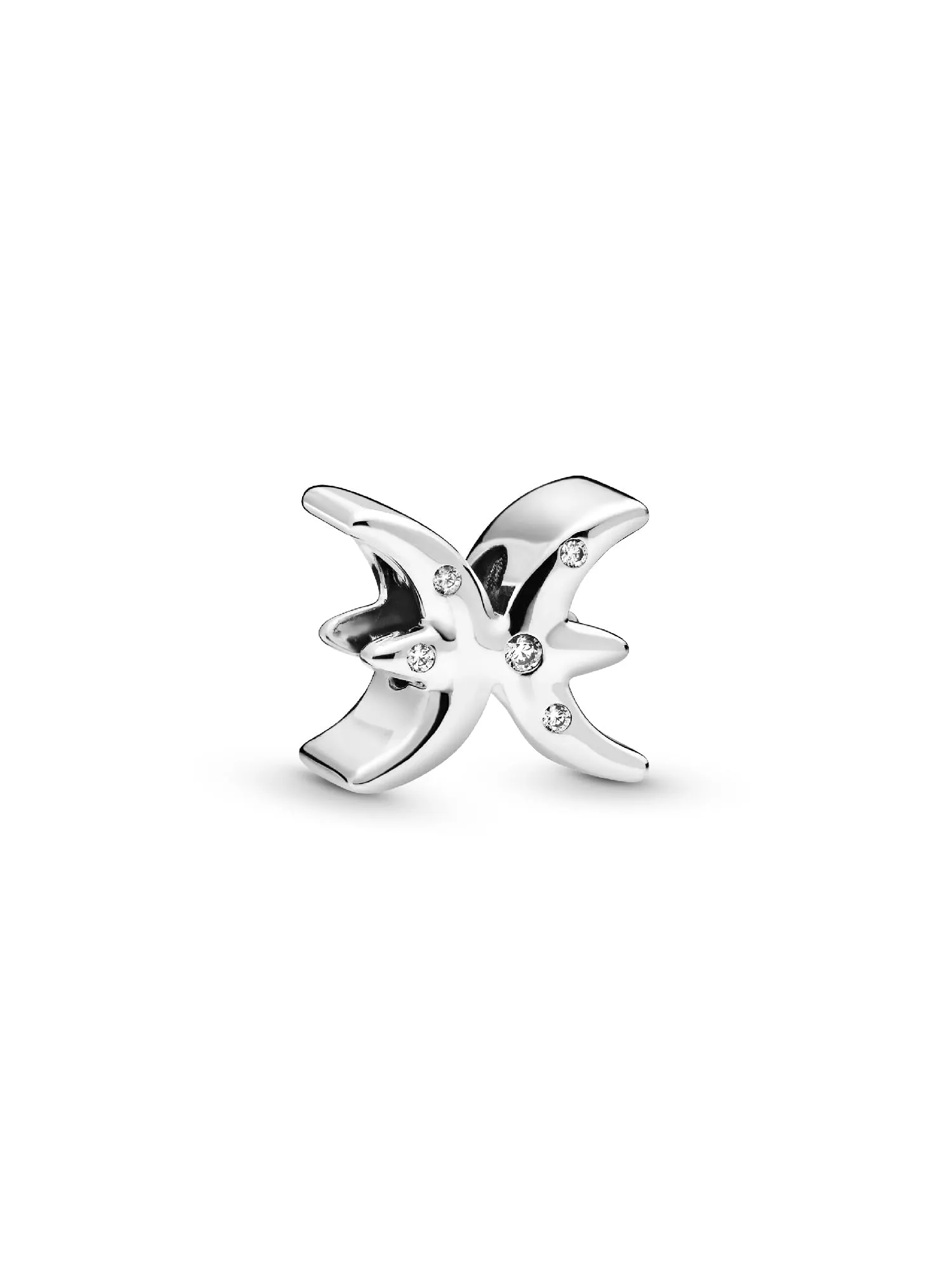 Pandora Ciondolo Segno dell'Ariete in Argento Sterling e Zirconia Cubica Trasparente - immagine 1