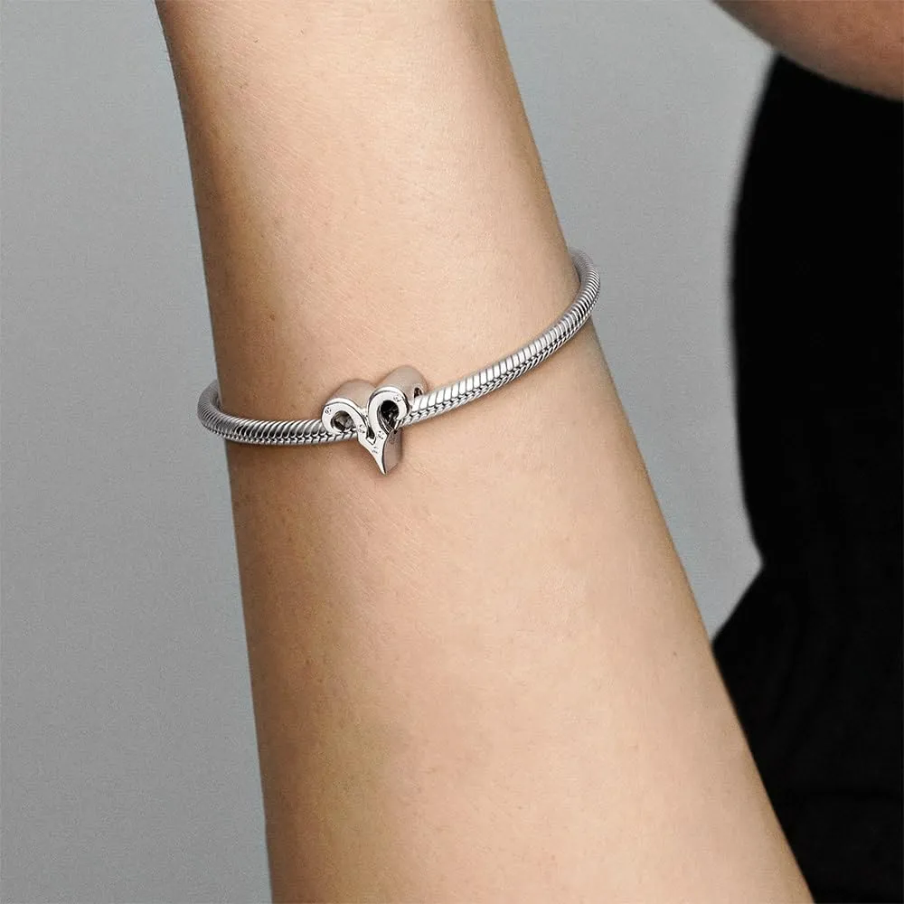 Pandora Ciondolo Segno dell'Ariete in Argento Sterling e Zirconia Cubica Trasparente - immagine 5