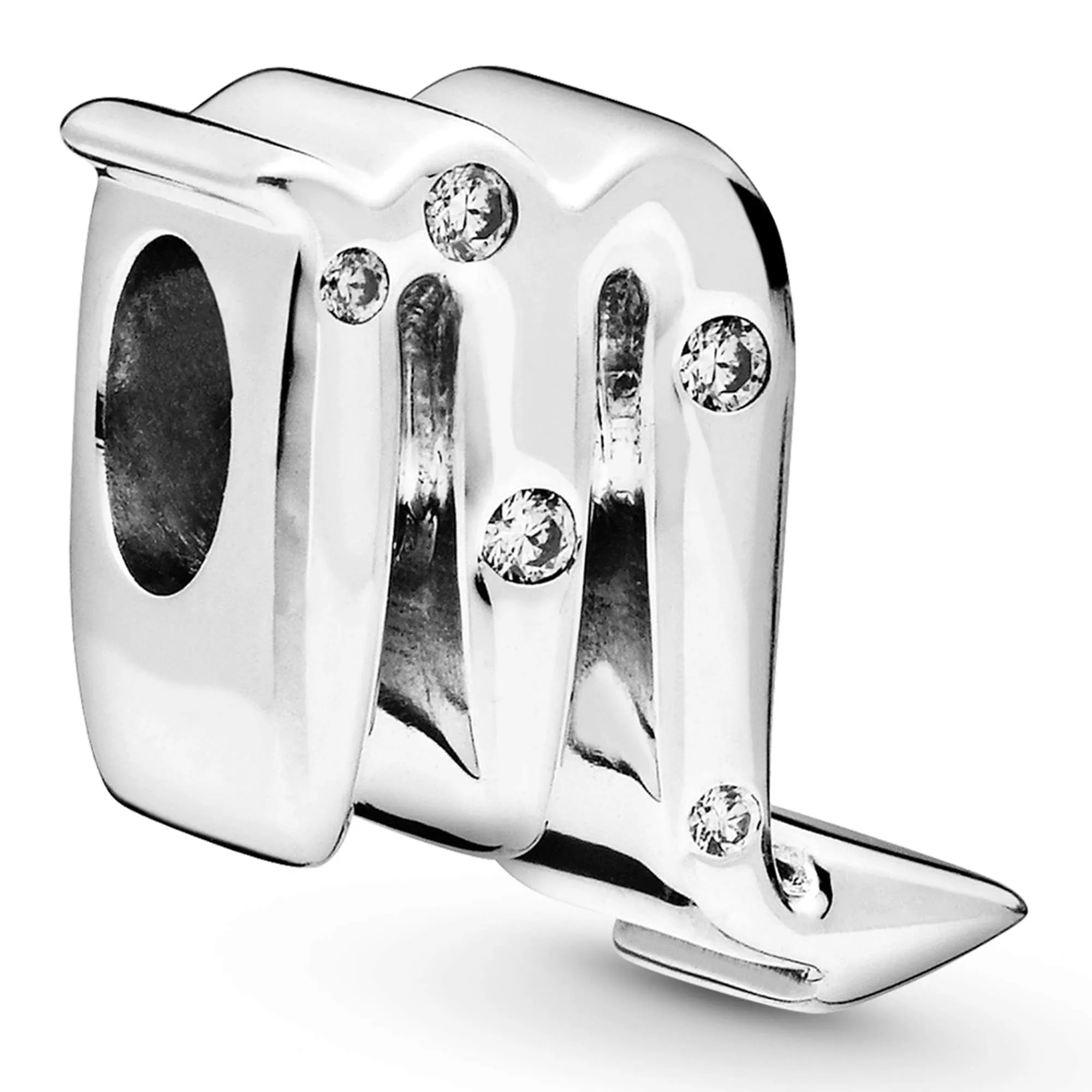 Pandora Ciondolo Segno dello Scorpione in Argento Sterling e Zirconia Cubica Trasparente - immagine 2