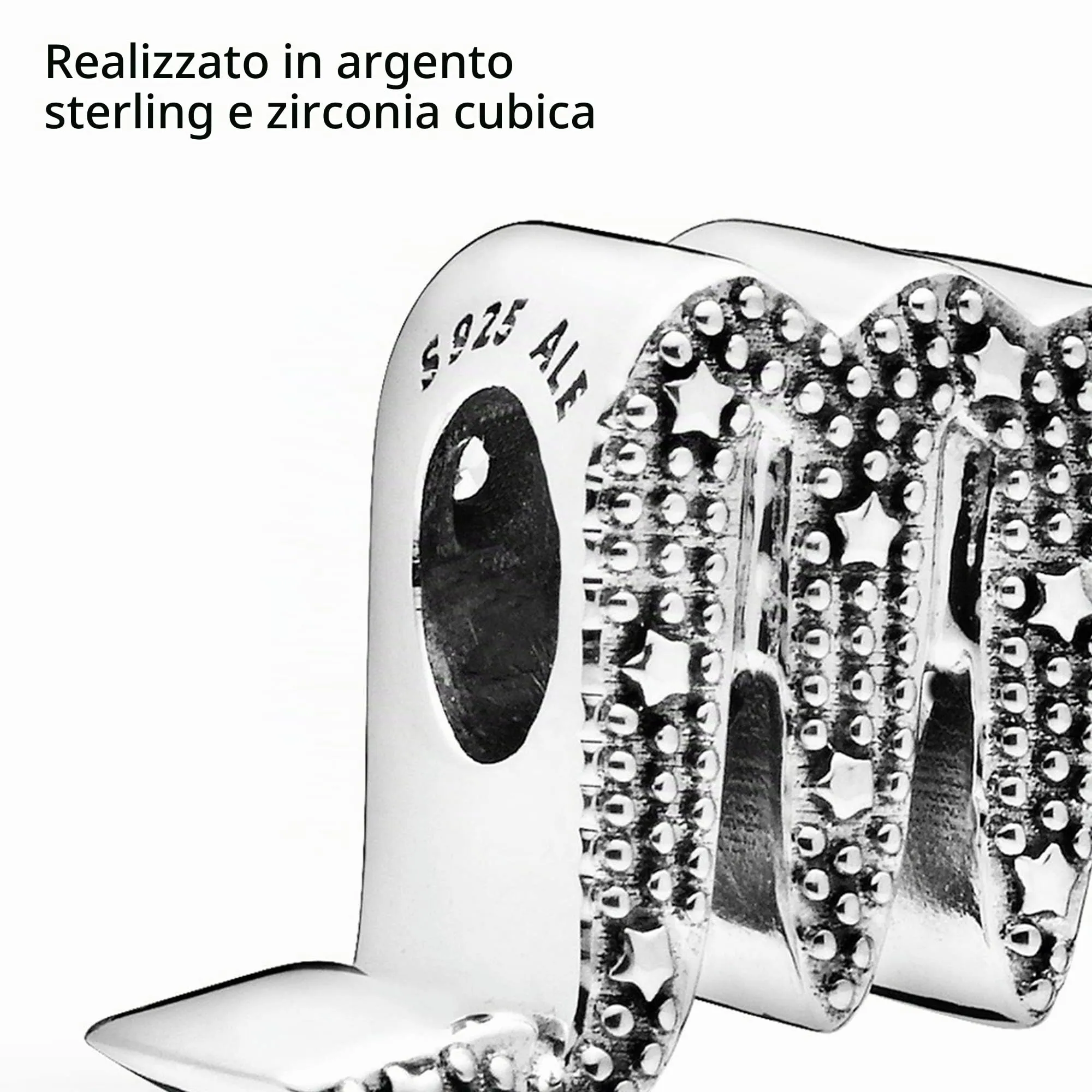 Pandora Ciondolo Segno dello Scorpione in Argento Sterling e Zirconia Cubica Trasparente - immagine 3