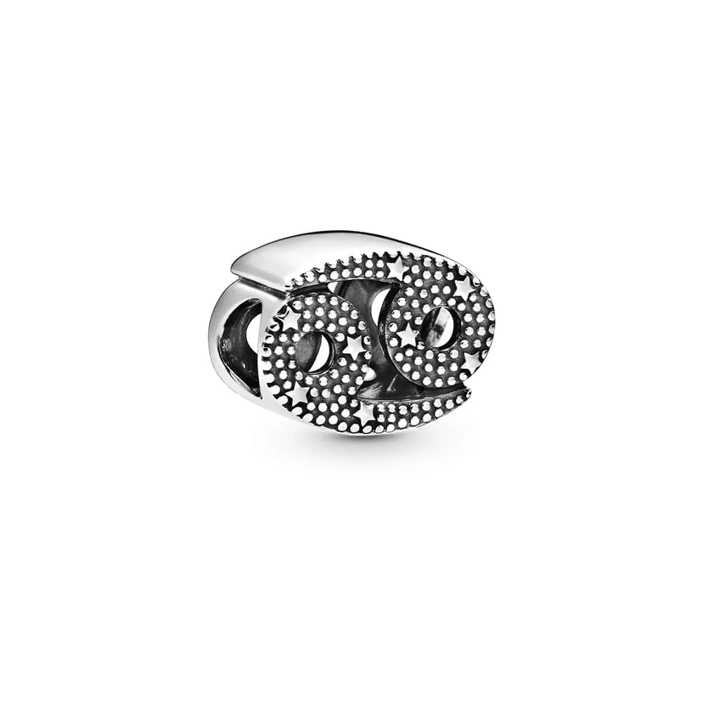 Pandora Ciondolo Segno del Cancro in Argento Sterling con Zirconia Cubica Trasparente - immagine 2