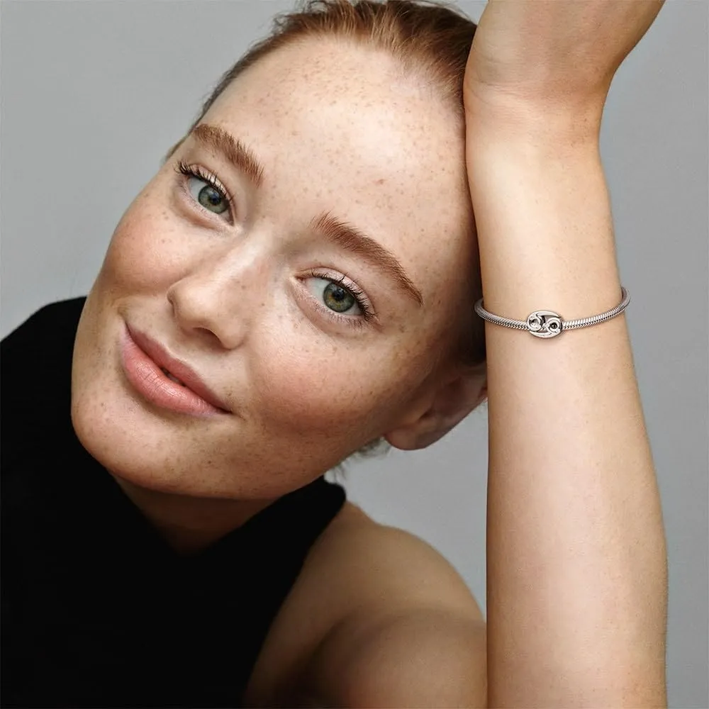 Pandora Ciondolo Segno del Cancro in Argento Sterling con Zirconia Cubica Trasparente - immagine 3