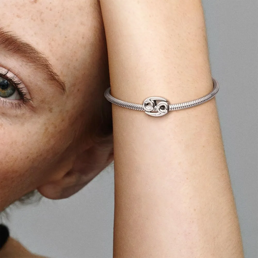 Pandora Ciondolo Segno del Cancro in Argento Sterling con Zirconia Cubica Trasparente - immagine 4