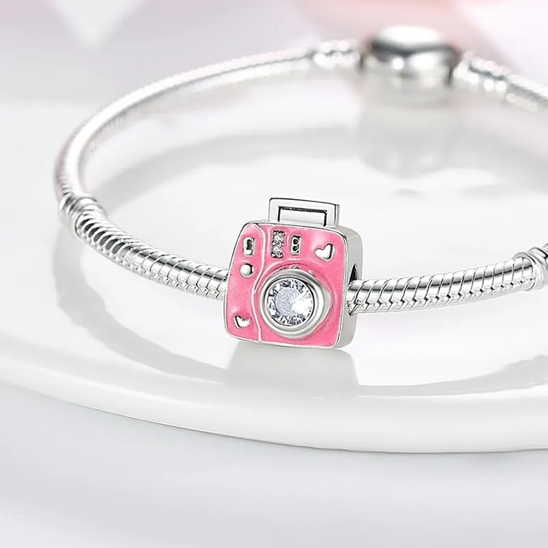 XWN Ciondolo in Argento Sterling 925 con Cubic Zirconia per Braccialetti Pandora e Collane Europee - immagine 3