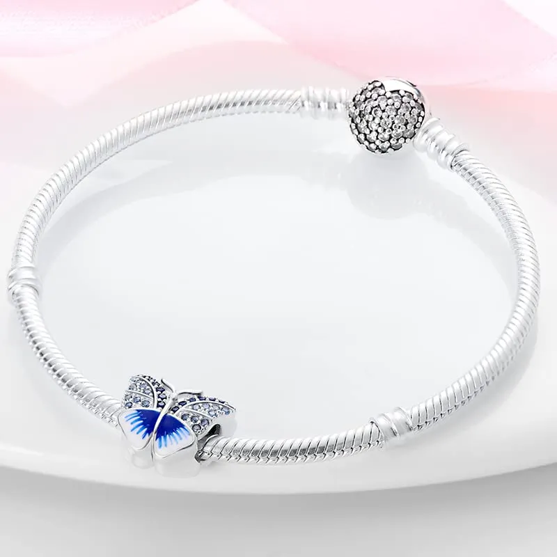 XWN Ciondolo in Argento Sterling 925 con Cubic Zirconia per Braccialetti Pandora e Collane Europee - immagine 4