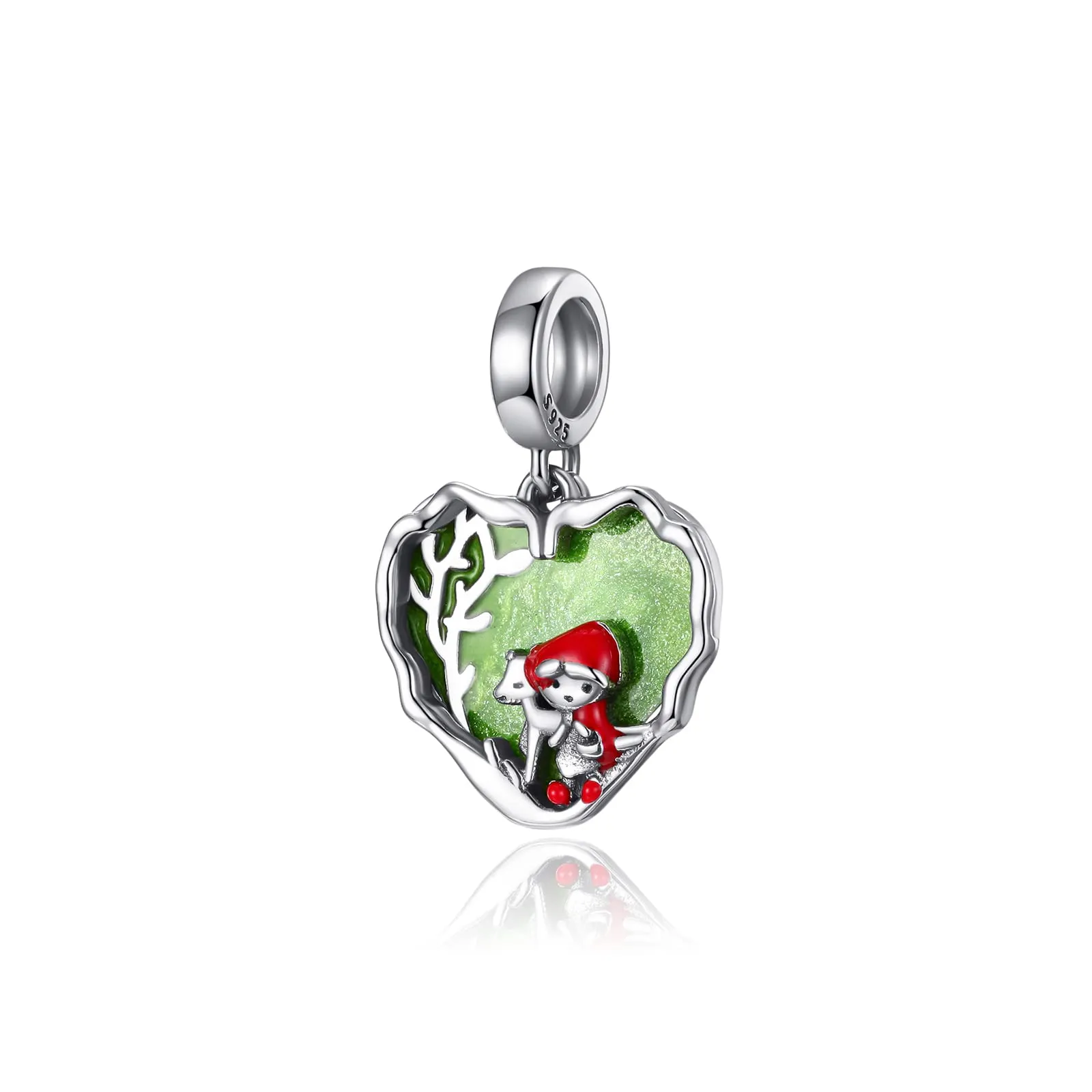 XWN Ciondolo in Argento Sterling 925 con Cubic Zirconia per Braccialetti e Collane Europee - immagine 1