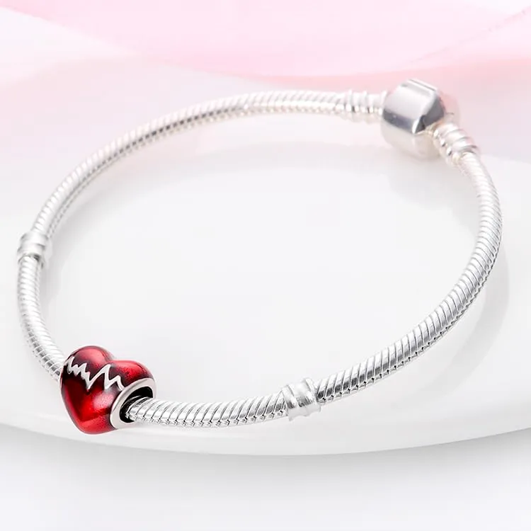 XWN Ciondolo in Argento Sterling 925 con Cubic Zirconia per Braccialetti e Collane Europei - immagine 2