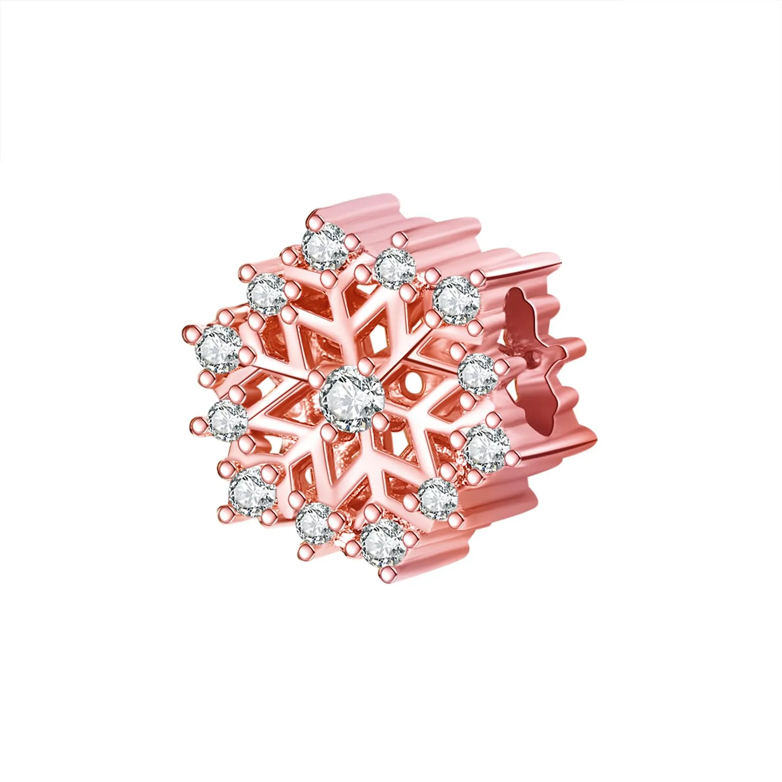 XWN Ciondolo in Argento Sterling 925 con Cubic Zirconia per Braccialetti e Collane Europee - immagine 1