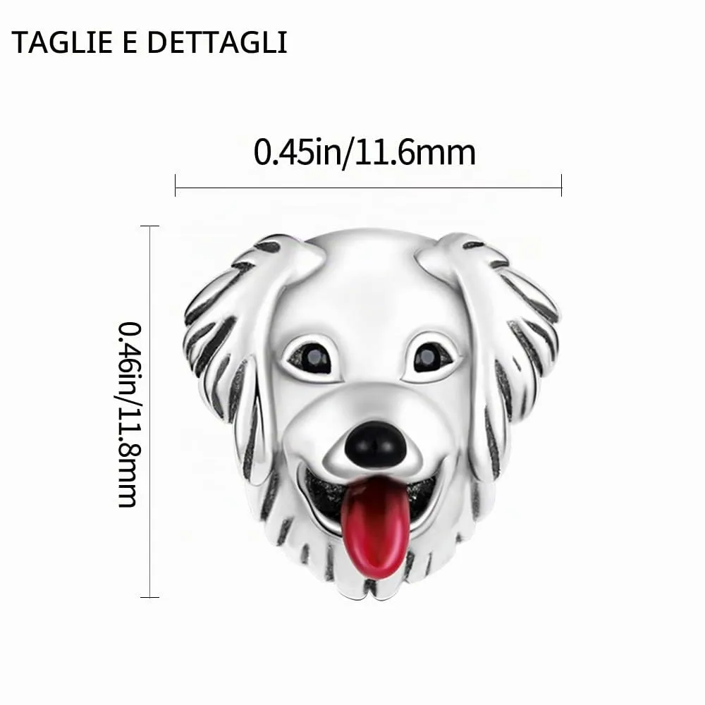 XWN Ciondolo in Argento Sterling 925 con Cubic Zirconia, Compatibile con Braccialetti Pandora e Collane Europee - immagine 7