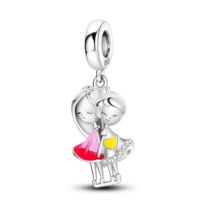 XWN Ciondolo in Argento Sterling 925 con Cubic Zirconia per Bracciali e Collane Compatibili con Pandora - immagine 1