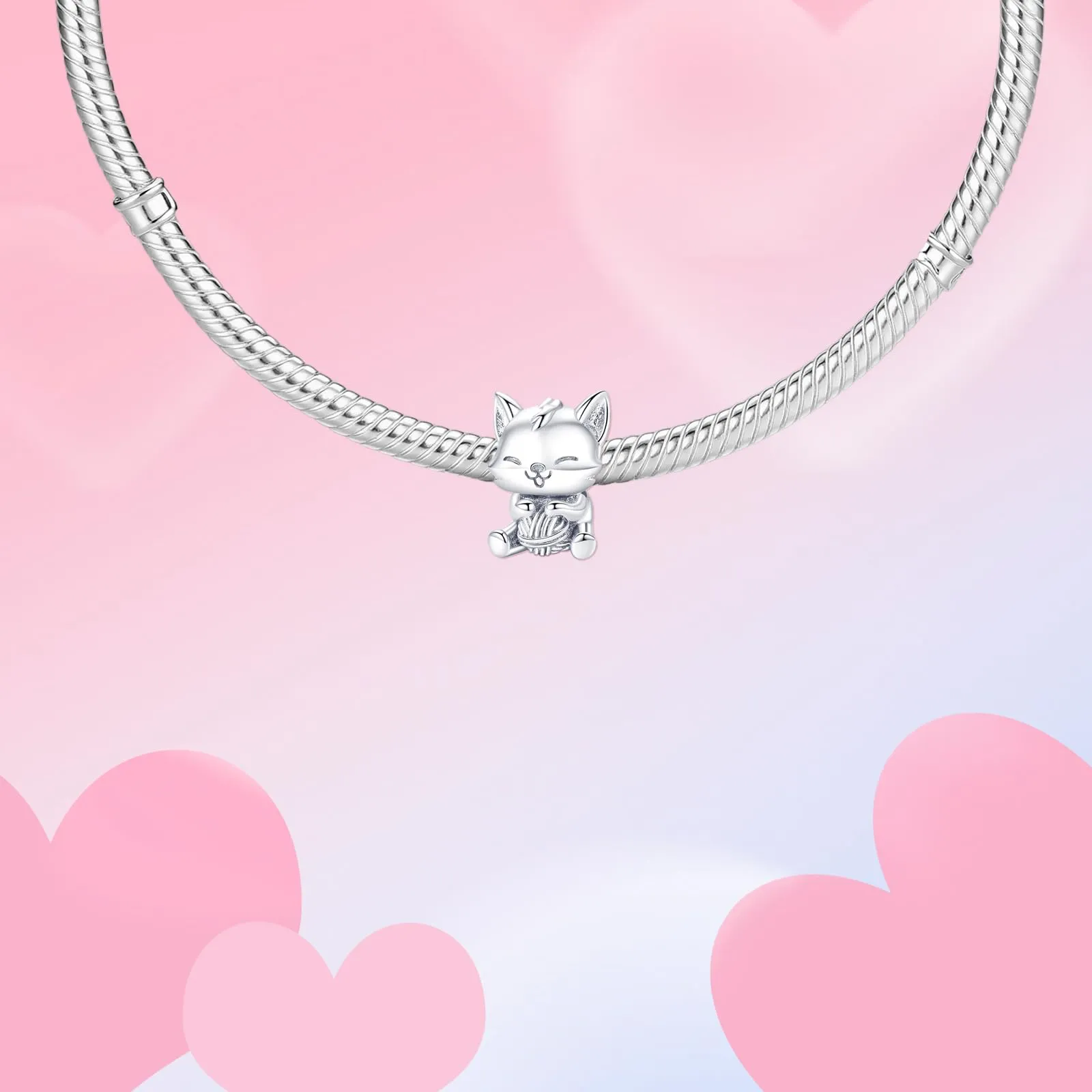 XWN Ciondolo in Argento Sterling 925 con Cubic Zirconia per Braccialetti e Collane Europee - immagine 5