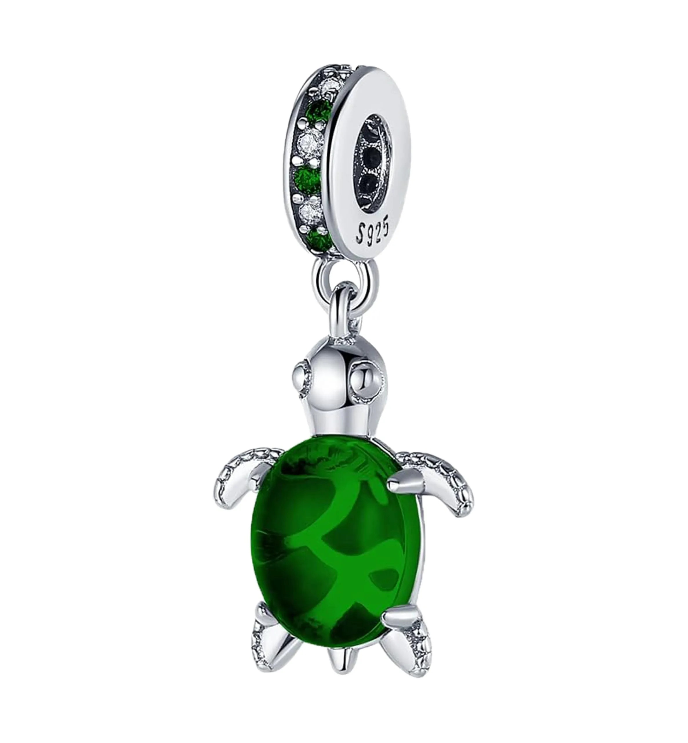 XWN Ciondolo in Argento Sterling 925 con Cubic Zirconia per Braccialetti e Collane Pandora e Europei - immagine 1
