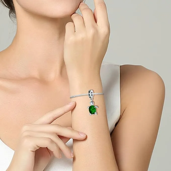 XWN Ciondolo in Argento Sterling 925 con Cubic Zirconia per Braccialetti e Collane Pandora e Europei - immagine 2